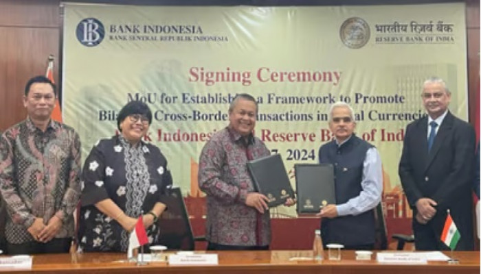 RBI & Bank Indonesia telah menetapkan kerangka penggunaan INR & IDR dalam kontrak lintas batas