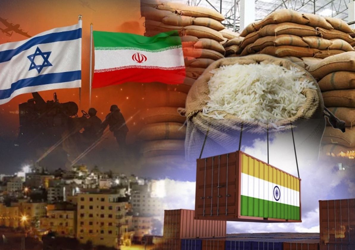 Exporters of rice in Haryana are worries over ongoing conflict between ...